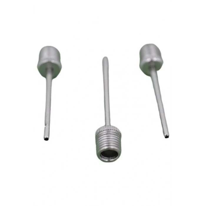 Durukar® Pompa İğne Başlık Seti Top Bisiklet Lastiği Şişirme İğneleri