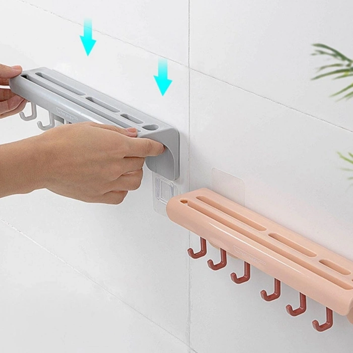 Durukar® Pratik Çoklu Bıçak Askısı Mutfak Bıçak Düzenleyici Organizer Dayanıklı Bıçaklık