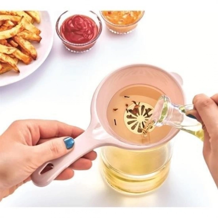 Durukar® Practical Fine Sieve Kitchen Tool Liquid Oil Strainer