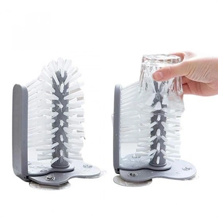 Durukar® Practical Easy Functional Suction Cup Hand Dishwashing Brush