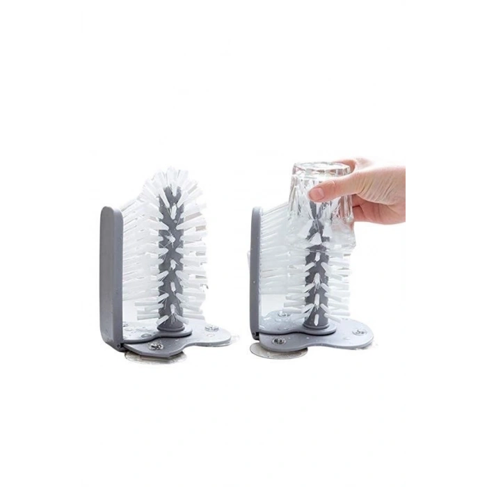 Durukar® Practical Easy Functional Suction Cup Hand Dishwashing Brush