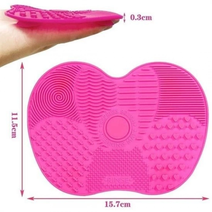 Durukar® Practical Easy Makeup Brush Cleaning Mat Device Tool Small