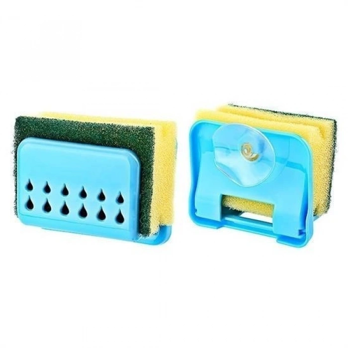 Durukar® Practical Kitchen Sink Suction Cup Dish Sponge Holder Apparatus
