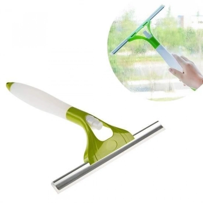 Durukar® Practical Spray Window Mirror Countertop Shower Enclosure Cleaner Spraying Wiping Apparatus