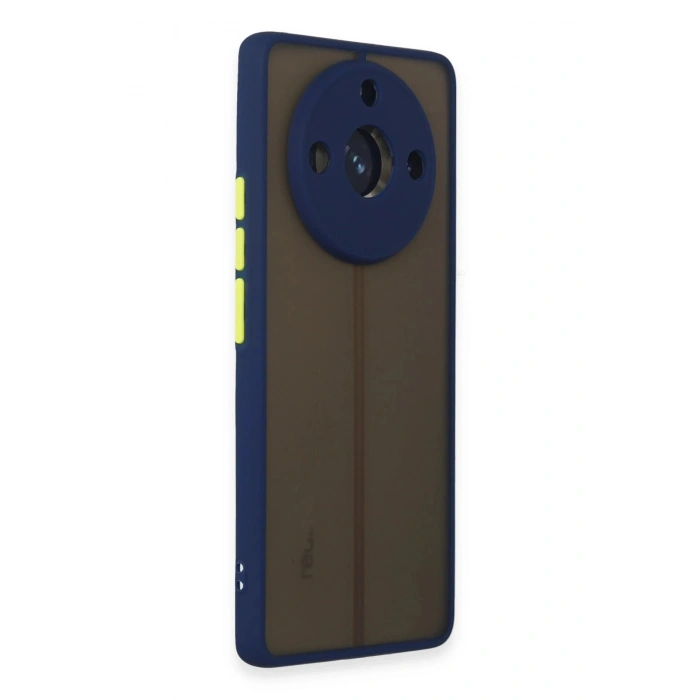 Durukar®  Realme 11 Pro Kılıf Montreal Silikon Kapak - Lacivert