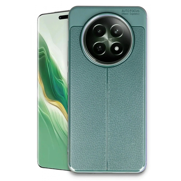 Durukar®  Realme 12 5G Kılıf Auto Focus Kapak - Koyu Yeşil