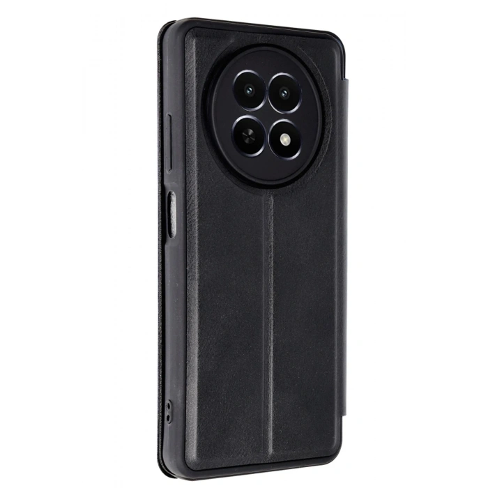 Durukar®  Realme 12 5G Kılıf Flip Cover - Siyah