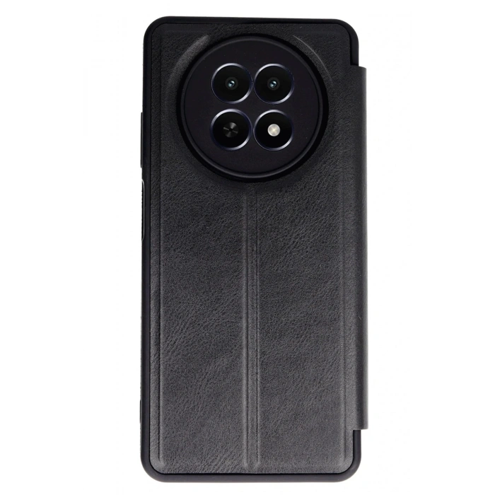Durukar®  Realme 12 5G Kılıf Flip Cover - Siyah