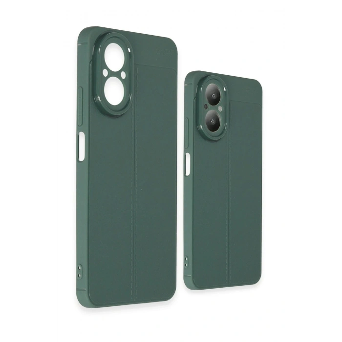 Durukar®  Realme 12 Lite Kılıf Auto Focus Kapak - Koyu Yeşil