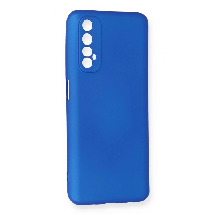 Durukar®  Realme 7 Kılıf First Silikon - Mavi