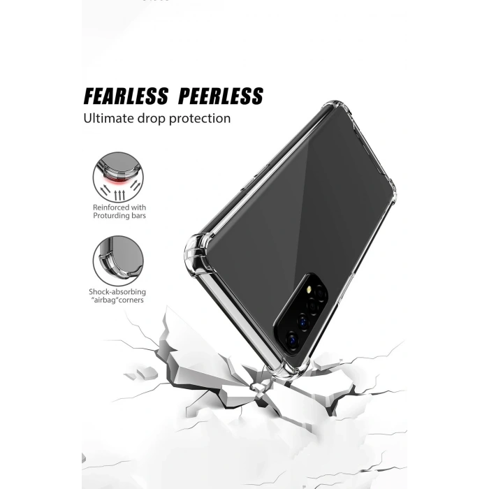 Durukar®  Realme 7 Kılıf Olex Tpu Silikon - Şeffaf