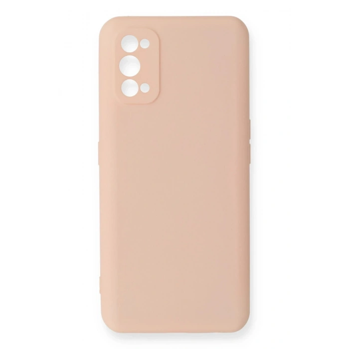Durukar®  Realme 7 Pro Kılıf Nano içi Kadife Silikon - Pudra