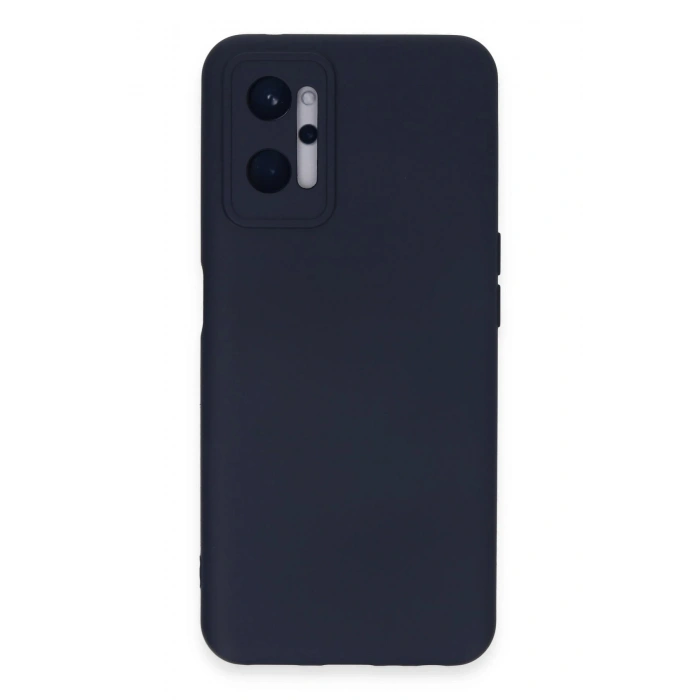Durukar®  Realme 9i 4G Kılıf Nano içi Kadife Silikon - Lacivert