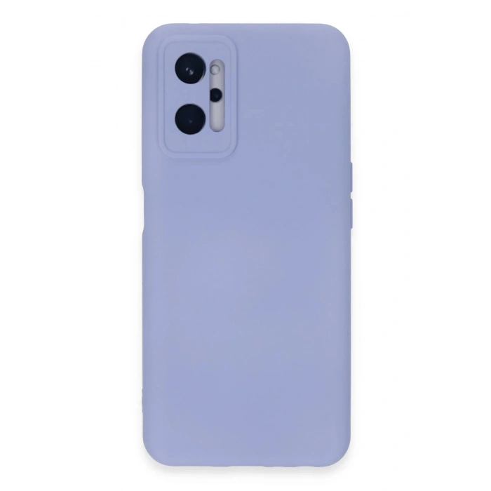 Durukar®  Realme 9i 4G Kılıf Nano içi Kadife Silikon - Lila