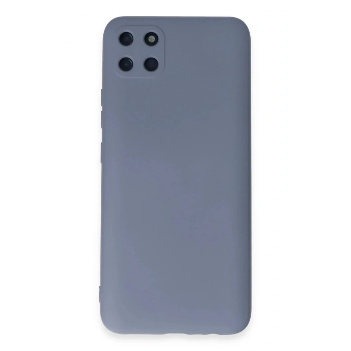 Durukar®  Realme C11 Kılıf Nano içi Kadife Silikon - Gri