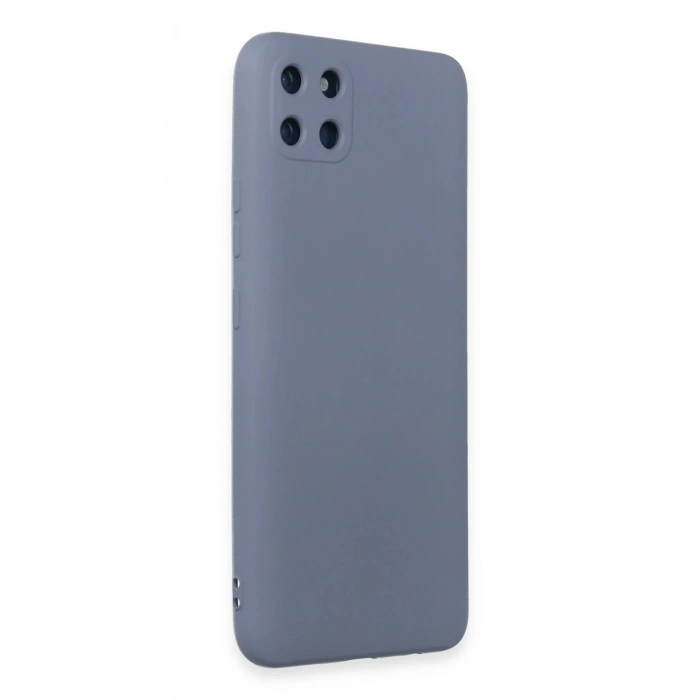 Durukar®  Realme C11 Kılıf Nano içi Kadife Silikon - Gri