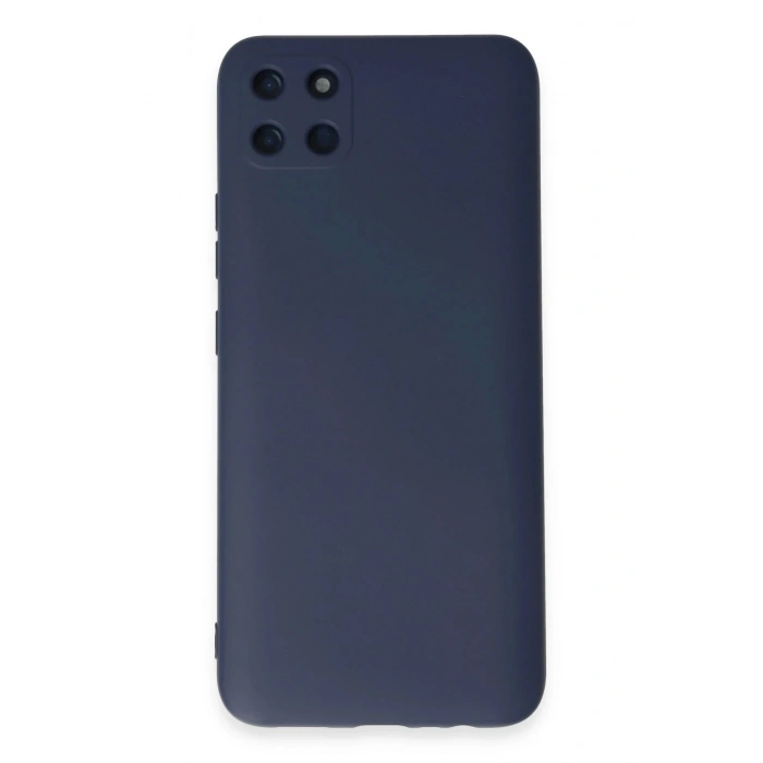 Durukar®  Realme C11 Kılıf Nano içi Kadife Silikon - Lacivert