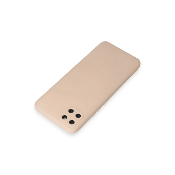 Durukar®  Realme C11 Kılıf Nano içi Kadife Silikon - Pudra