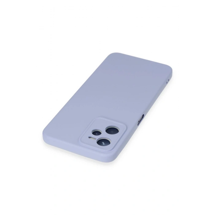Durukar®  Realme C35 Kılıf Nano içi Kadife Silikon - Lila