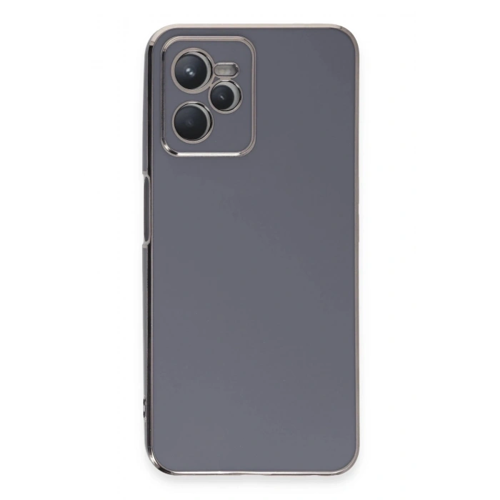 Durukar®  Realme C35 Kılıf Volet Silikon - Mavi