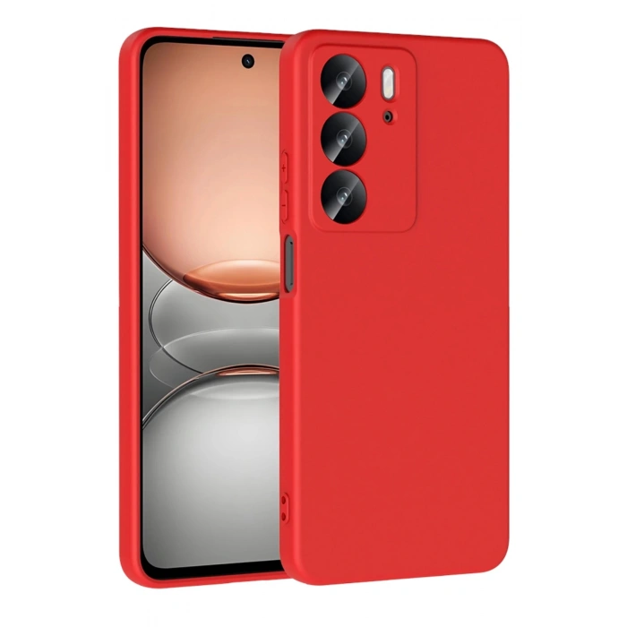 Durukar®  Realme C75 4G First Silikon - Kırmızı
