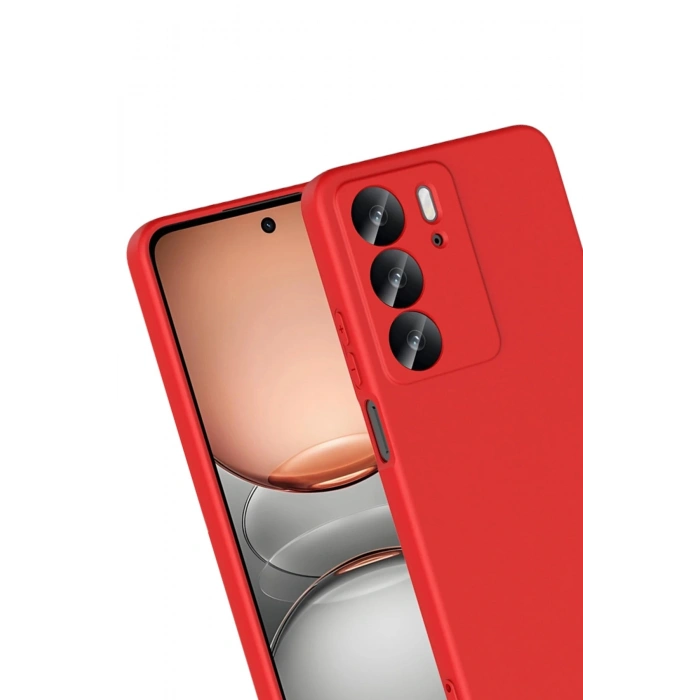 Durukar®  Realme C75 4G First Silikon - Kırmızı