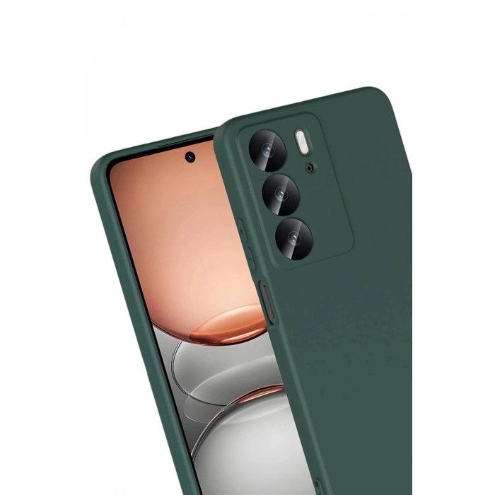 Durukar®  Realme C75 4G First Silikon - Koyu Yeşil