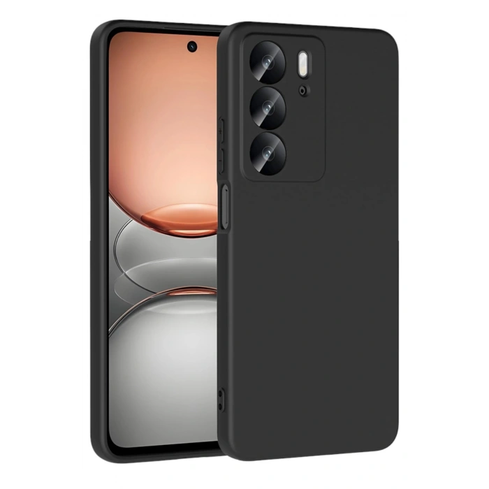 Durukar®  Realme C75 4G First Silikon - Siyah