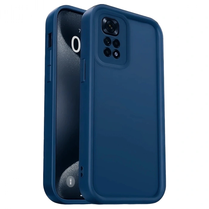 Durukar®   Redmi 10 2022 Kılıf Viera Silikon - Lacivert