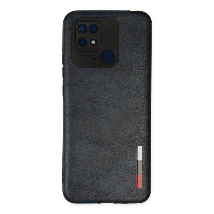 Durukar®   Redmi 10C Kılıf Loop Deri Silikon - Lacivert