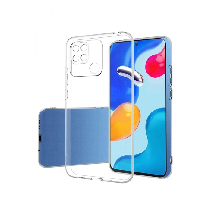 Durukar®   Redmi 10C Kılıf Lüx Şeffaf Silikon