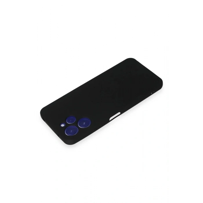 Durukar®   Redmi 12 Kılıf Nano içi Kadife Silikon - Siyah