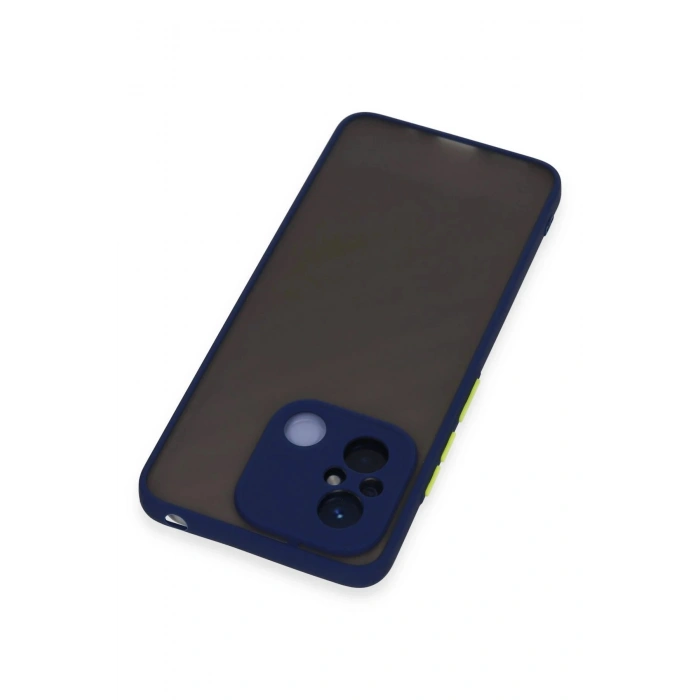 Durukar®   Redmi 12C Kılıf Montreal Silikon Kapak - Lacivert