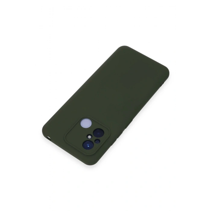 Durukar®   Redmi 12C Kılıf Nano içi Kadife Silikon - Koyu Yeşil