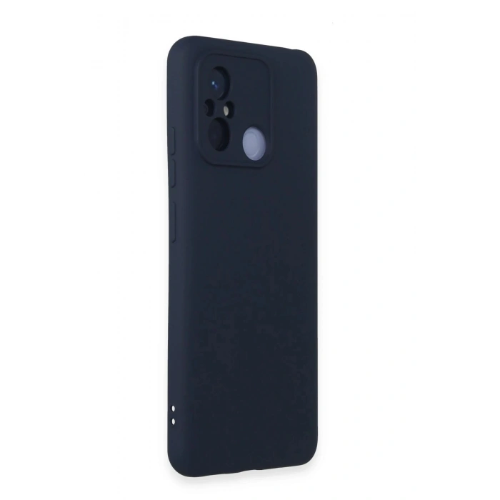 Durukar®   Redmi 12C Kılıf Nano içi Kadife Silikon - Lacivert