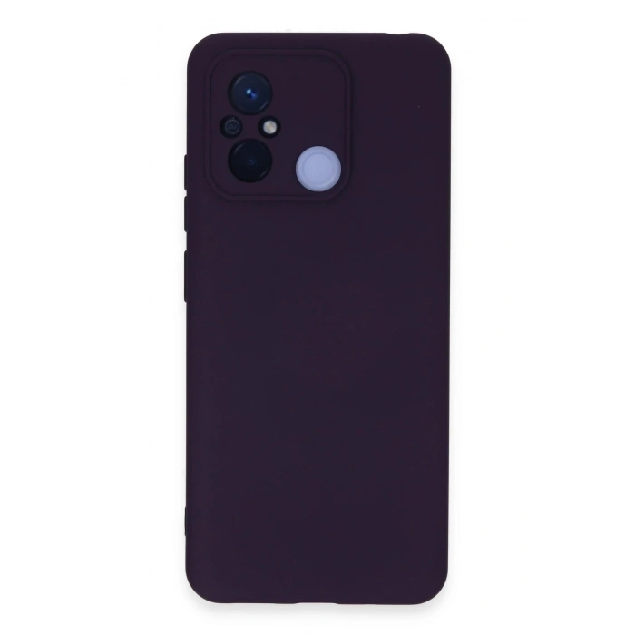 Durukar®   Redmi 12C Kılıf Nano içi Kadife Silikon - Mor