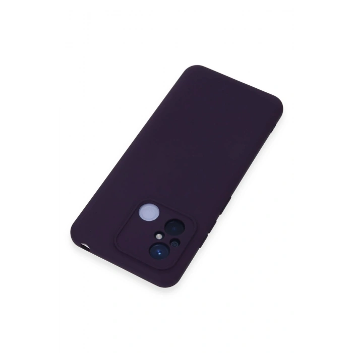 Durukar®   Redmi 12C Kılıf Nano içi Kadife Silikon - Mor