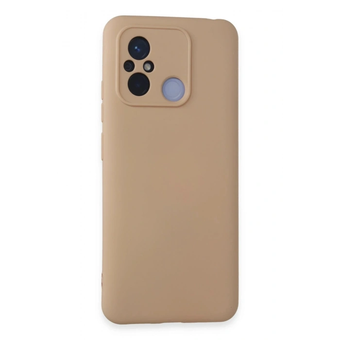 Durukar®   Redmi 12C Kılıf Nano içi Kadife Silikon - Pudra