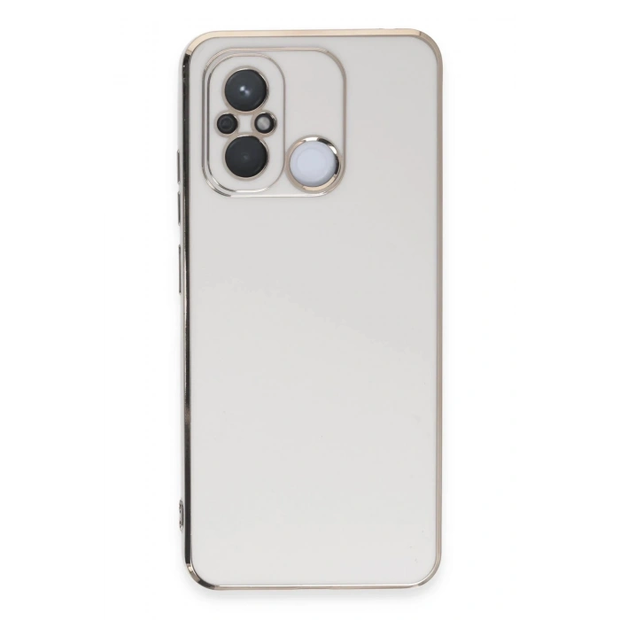 Durukar®   Redmi 12C Kılıf Volet Silikon - Beyaz