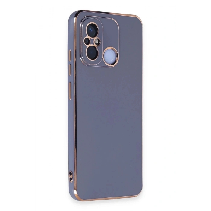 Durukar®   Redmi 12C Kılıf Volet Silikon - Mavi
