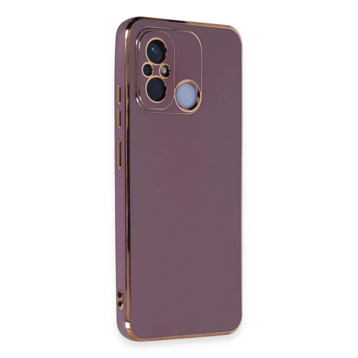Durukar®   Redmi 12C Kılıf Volet Silikon - Mor