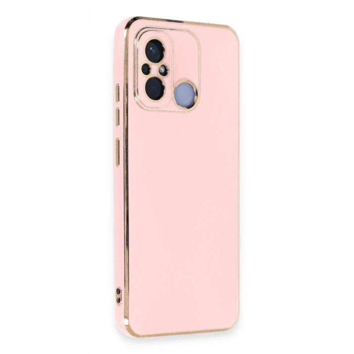 Durukar®   Redmi 12C Kılıf Volet Silikon - Pembe