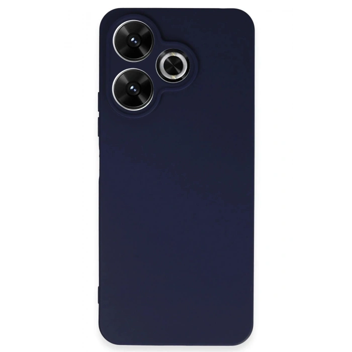 Durukar®   Redmi 13 4G Kılıf First Silikon - Lacivert