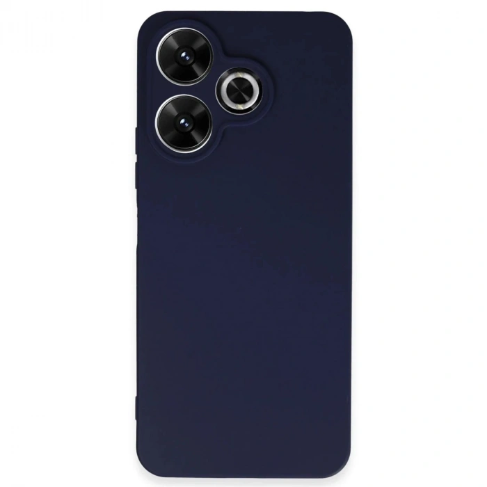 Durukar®   Redmi 13 4G Kılıf First Silikon - Lacivert