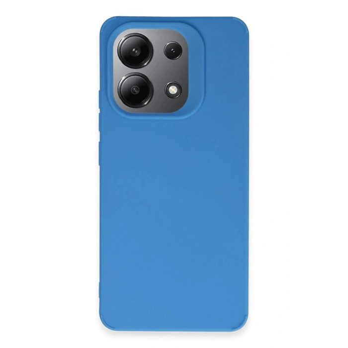 Durukar®   Redmi 13 4G Kılıf First Silikon - Mavi