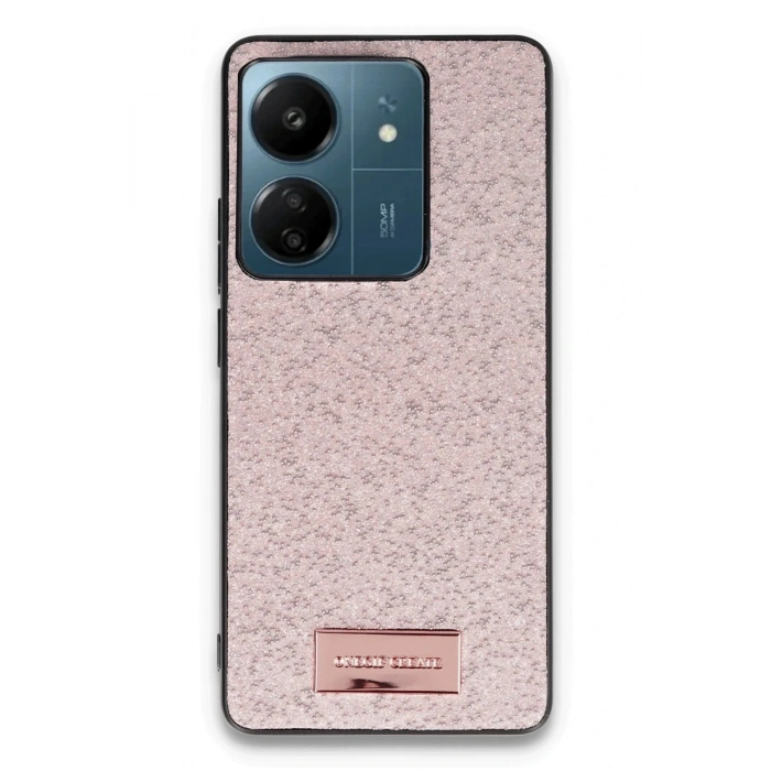 Durukar®   Redmi 13C Bright Simli Kapak - Pembe