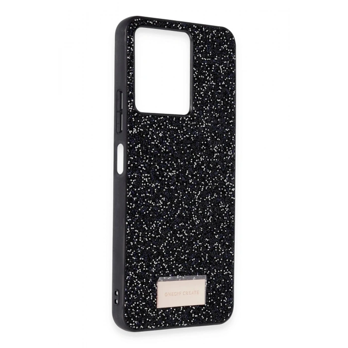 Durukar®   Redmi 13C Bright Simli Kapak - Siyah