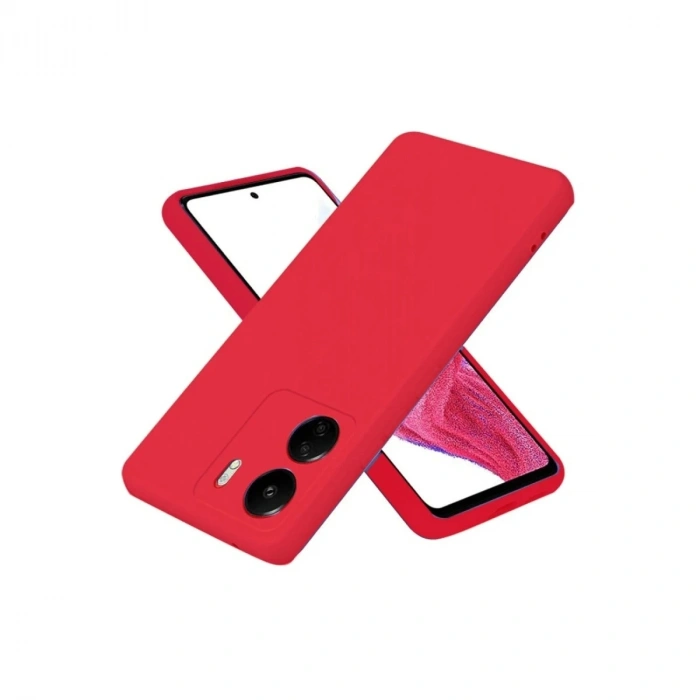 Durukar® Redmi 13C Case First Silicone - Red