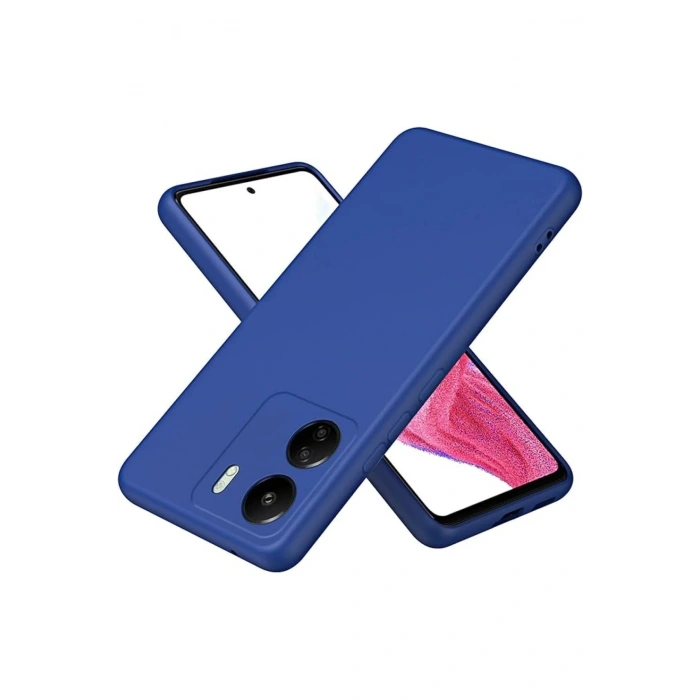 Durukar® Redmi 13C Case First Silicone - Navy Blue
