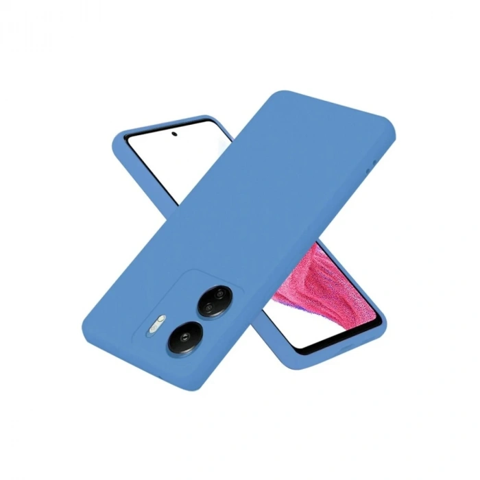 Durukar® Redmi 13C Case First Silicone - Blue